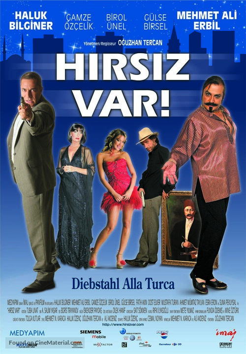 Hirsiz var! - Turkish Movie Poster