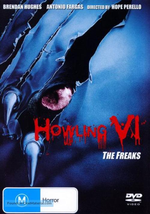 Howling VI: The Freaks - Australian DVD movie cover