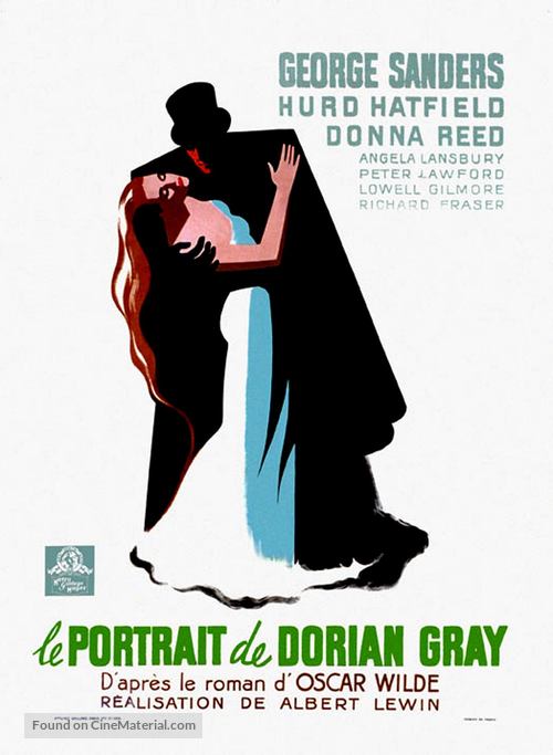 The Picture of Dorian Gray - French Movie Poster