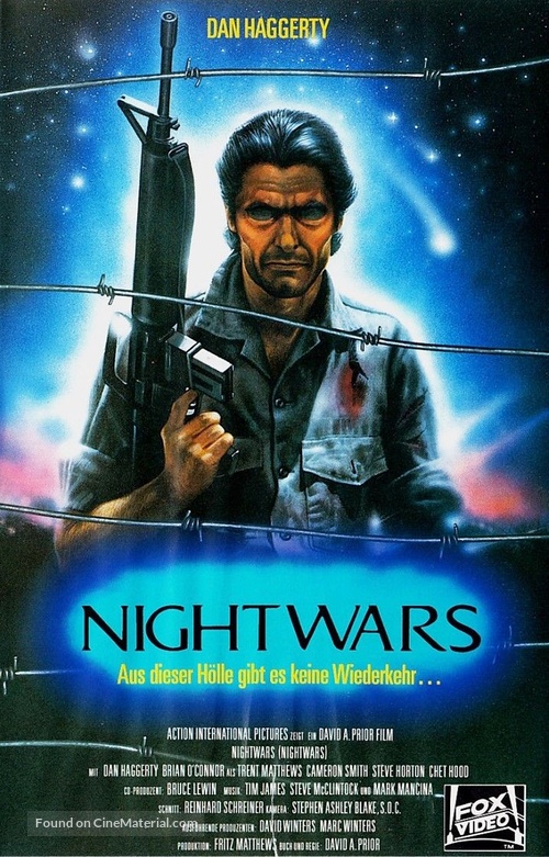 Night Wars - German VHS movie cover