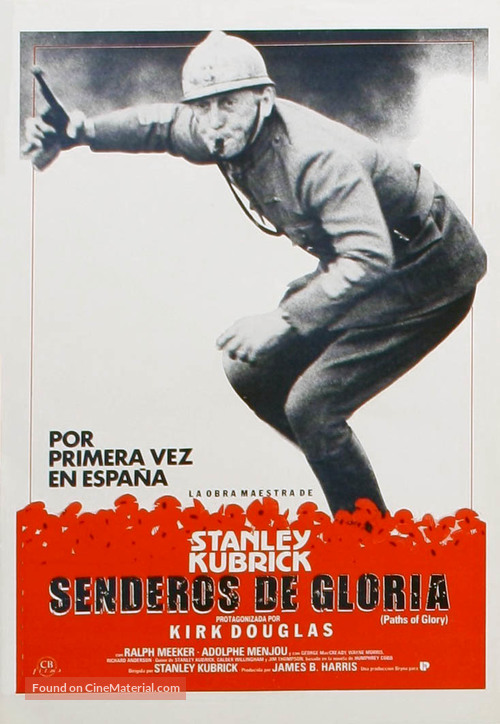 Paths of Glory - Spanish Movie Poster