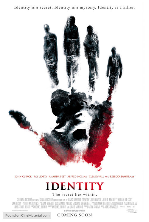 Identity - Movie Poster