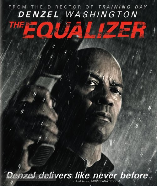 The Equalizer - Blu-Ray movie cover