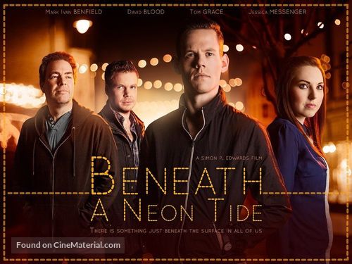 Beneath a Neon Tide - British Movie Poster