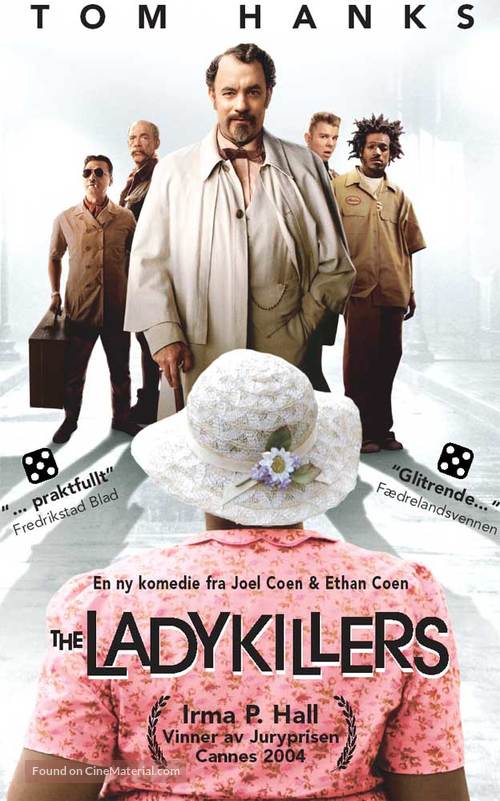 The Ladykillers - Norwegian DVD movie cover