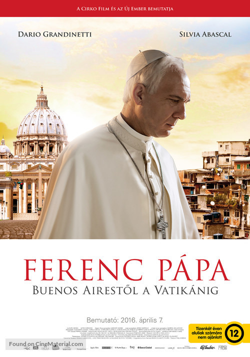 Bergoglio, el Papa Francisco - Hungarian Movie Poster