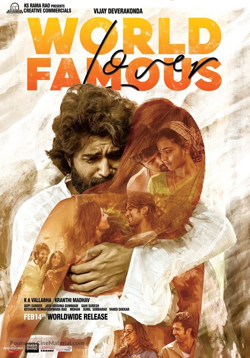 World Famous Lover - Indian Movie Poster