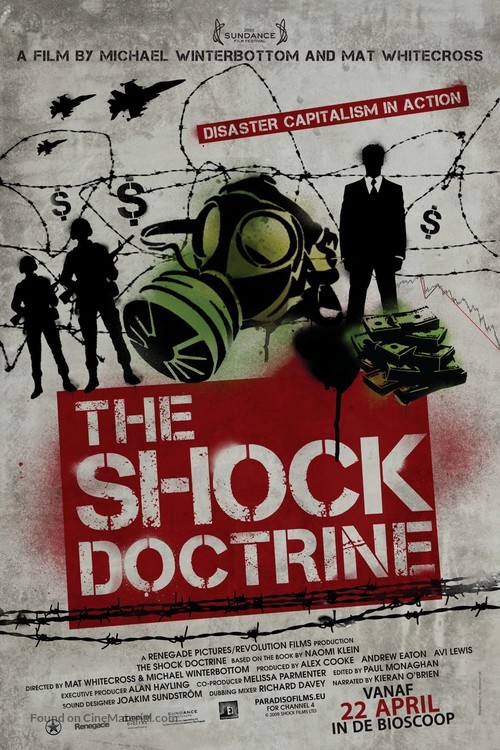 The Shock Doctrine - Dutch Movie Poster