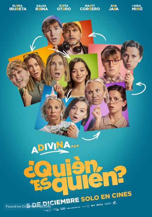 &iquest;Qui&eacute;n es qui&eacute;n? - Spanish Movie Poster