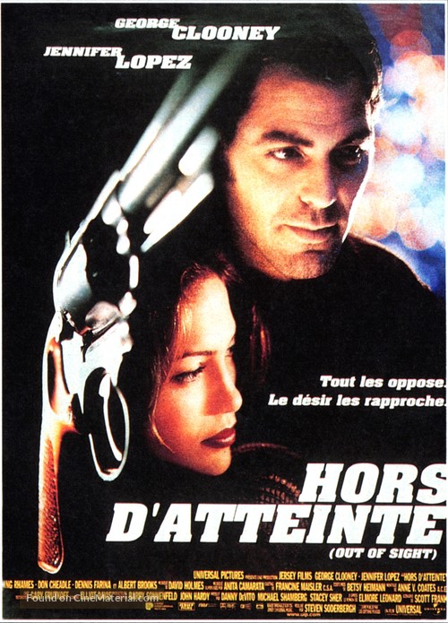 Out Of Sight - French Movie Poster