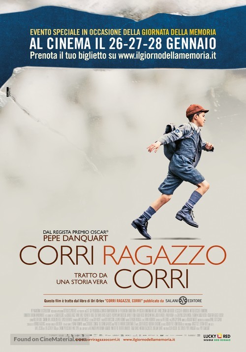 Lauf Junge lauf - Italian Movie Poster