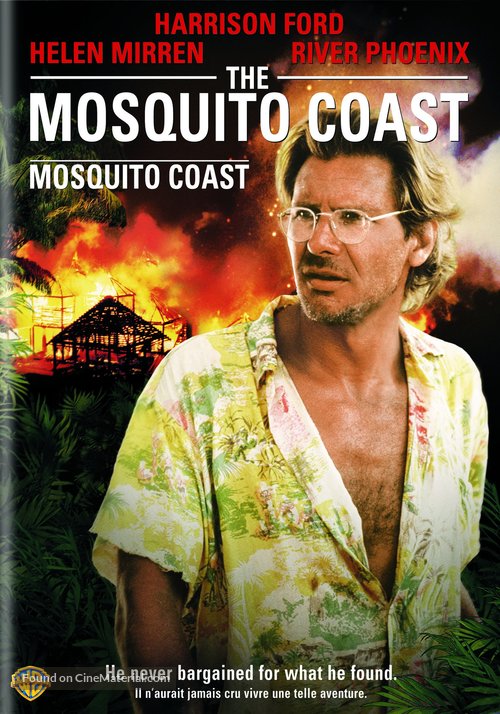 The Mosquito Coast - Canadian DVD movie cover