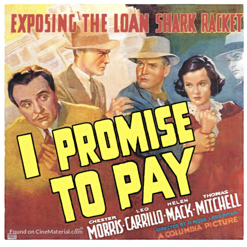 I Promise to Pay - Movie Poster
