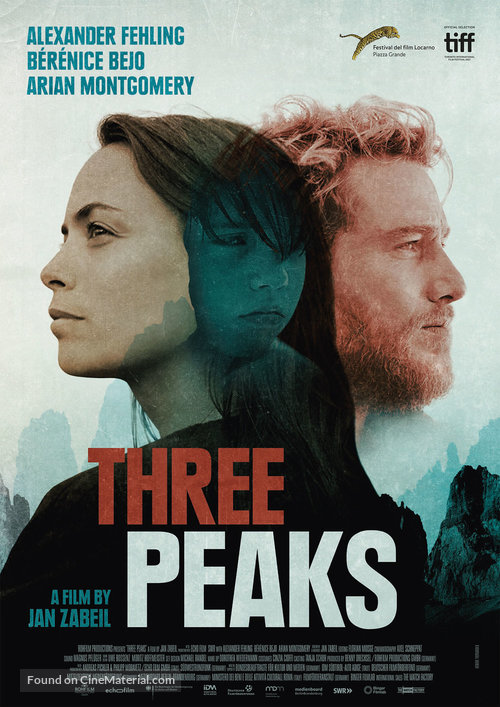 Three Peaks - German Movie Poster