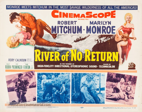 River of No Return - Movie Poster