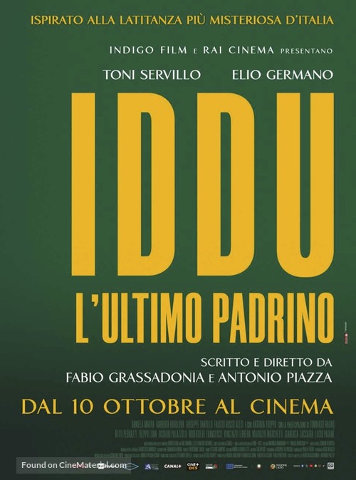 Iddu &ndash; L&rsquo;ultimo padrino - Italian Movie Poster