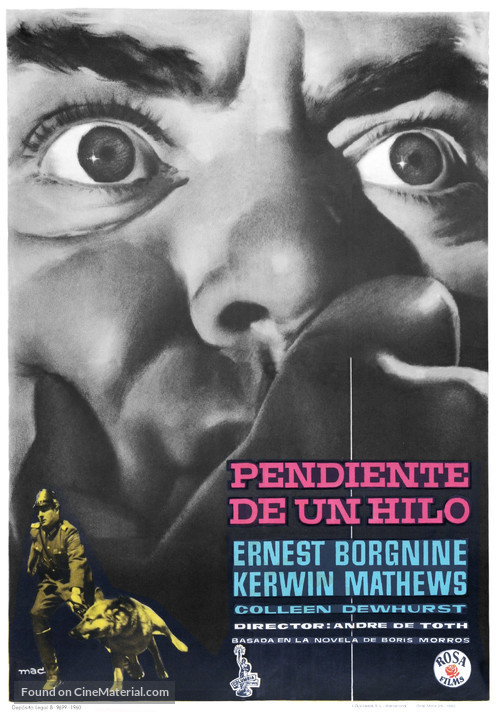 Man on a String - Spanish Movie Poster