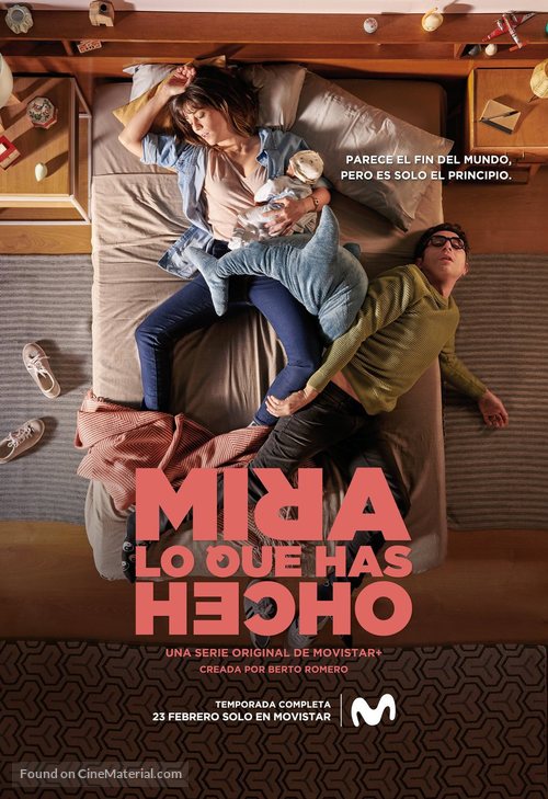 &quot;Mira lo que has hecho&quot; - Spanish Movie Poster