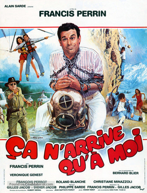 &Ccedil;a n&#039;arrive qu&#039;&agrave; moi - French Movie Poster