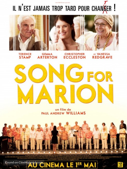 Song for Marion - French Movie Poster