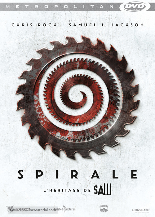 Spiral: From the Book of Saw - French DVD movie cover