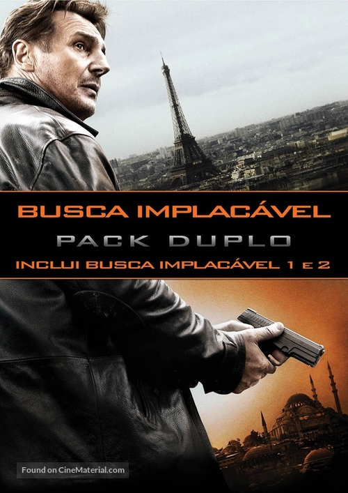 Taken 2 - Brazilian DVD movie cover