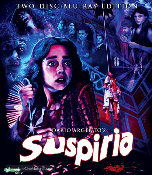Suspiria - Blu-Ray movie cover