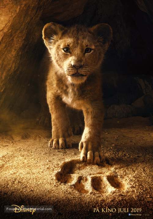 The Lion King - Norwegian Movie Poster