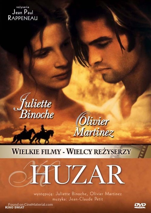 Le hussard sur le toit - Polish DVD movie cover