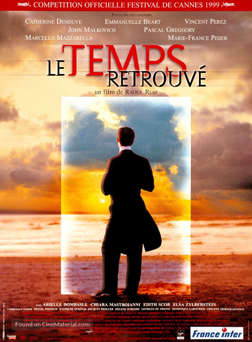Temps retrouv&eacute;, d&#039;apr&egrave;s l&#039;oeuvre de Marcel Proust, Le - French Movie Poster