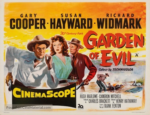 Garden of Evil - British Movie Poster