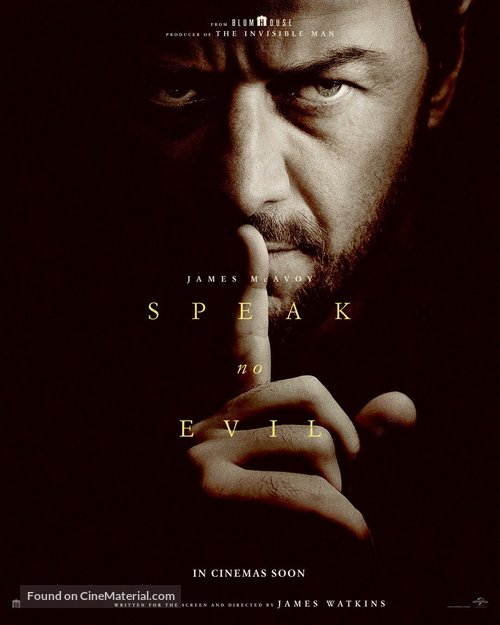 Speak No Evil - Irish Movie Poster