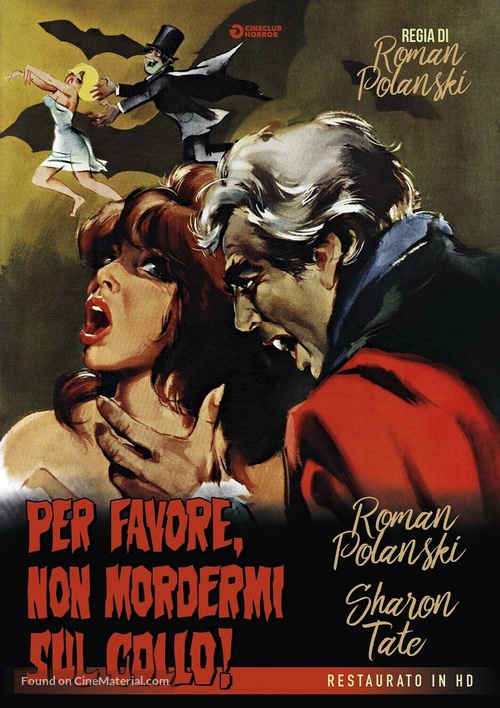 Dance of the Vampires - Italian DVD movie cover