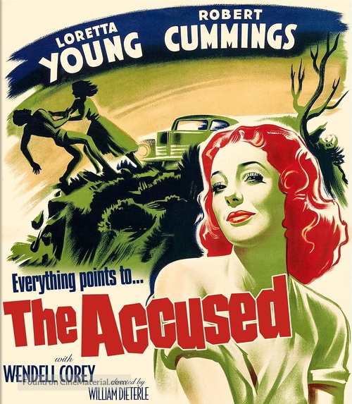 The Accused - Blu-Ray movie cover