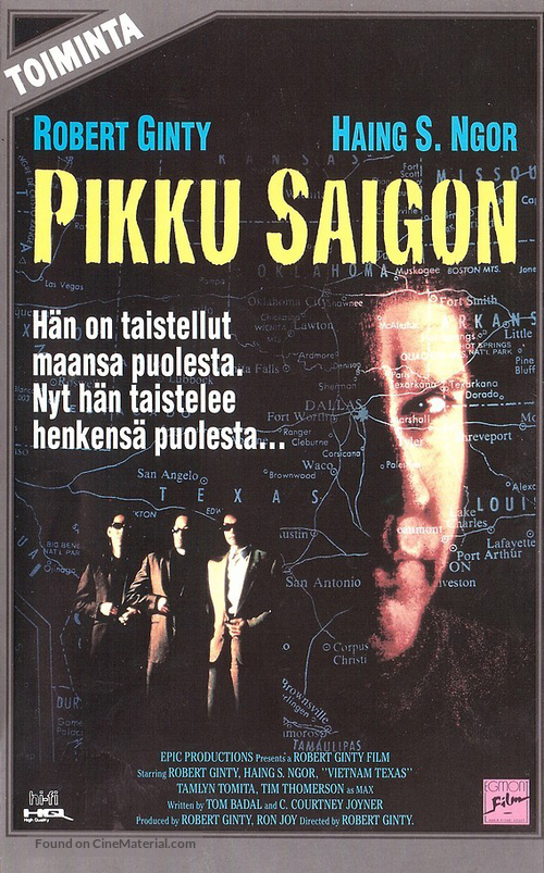 Vietnam, Texas - Finnish VHS movie cover