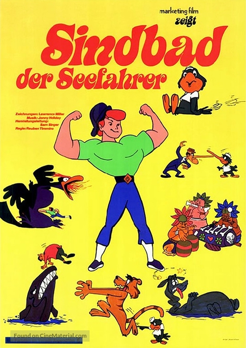 &quot;Sinbad Jr.&quot; - German Movie Poster