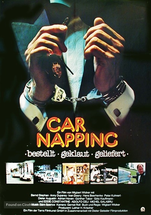Car-Napping - Bestellt, geklaut, geliefert - German Movie Poster