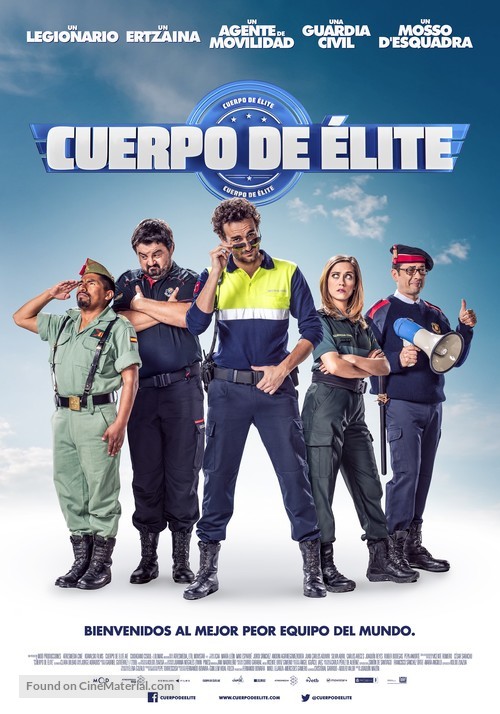Cuerpo de &Eacute;lite - Spanish Movie Poster