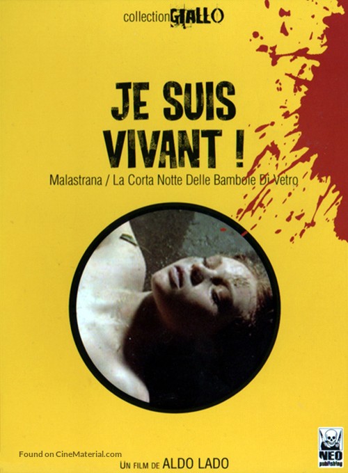 La corta notte delle bambole di vetro - French DVD movie cover