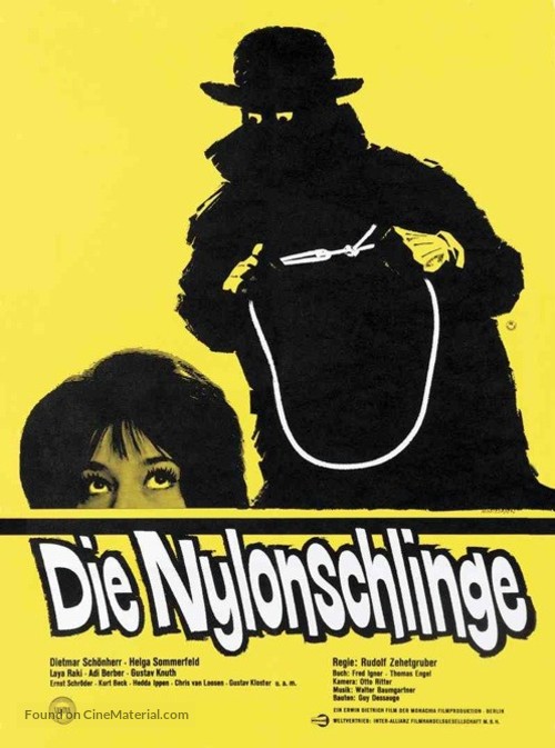 Die Nylonschlinge - German Movie Poster