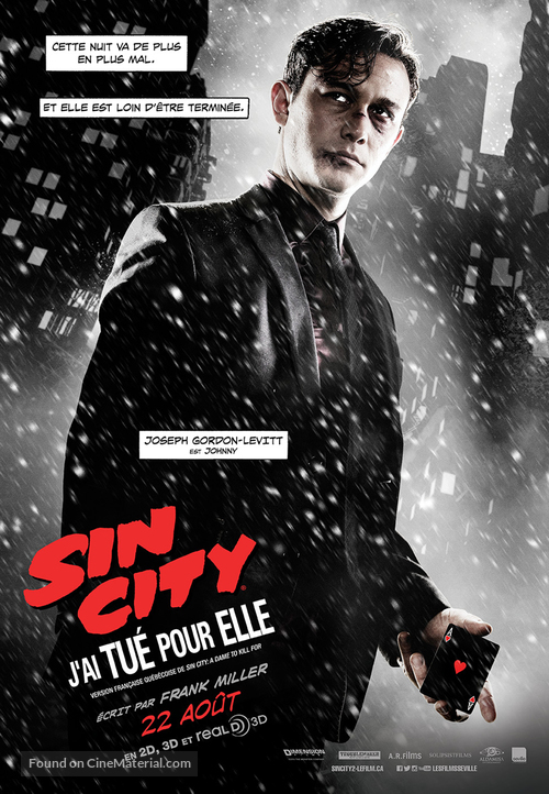 Sin City: A Dame to Kill For - Canadian Movie Poster