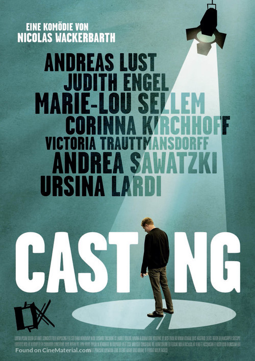 Casting - German Movie Poster