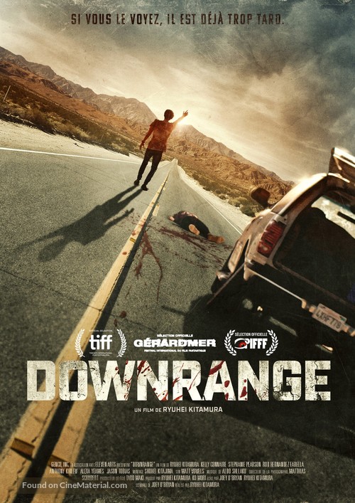 Downrange - French Movie Poster