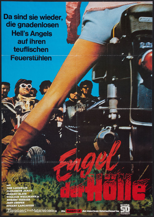 The Born Losers - German Movie Poster
