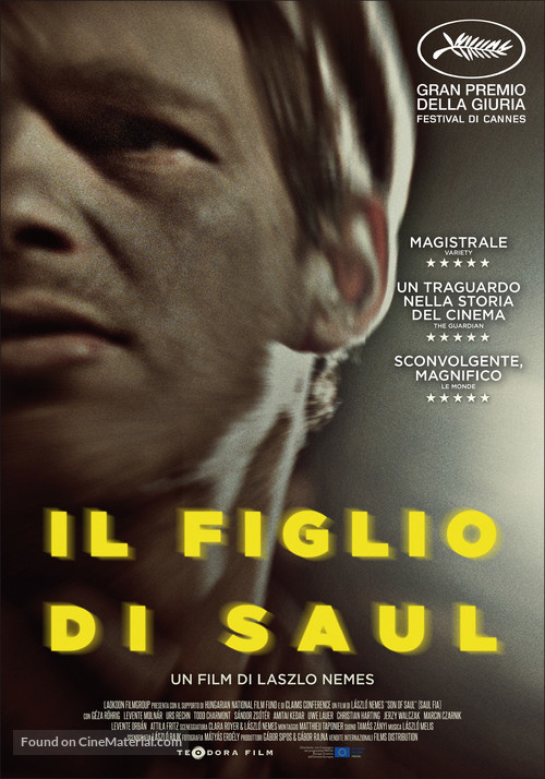 Saul fia - Italian Movie Poster