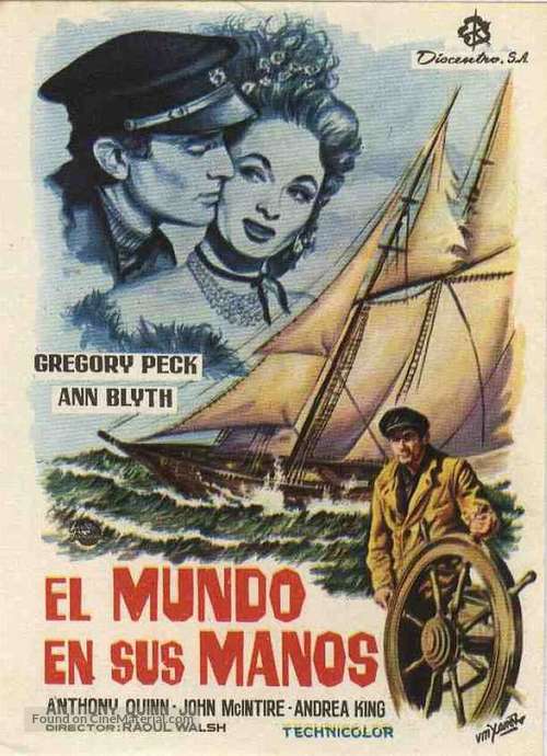 The World in His Arms - Spanish Movie Poster