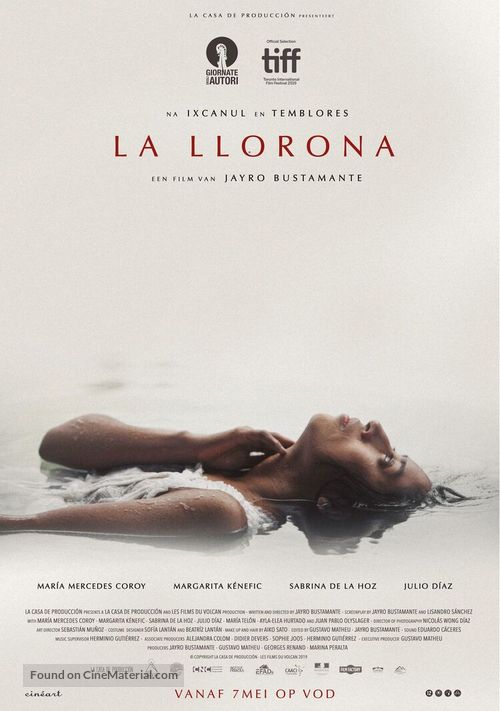 La llorona - Dutch Movie Poster