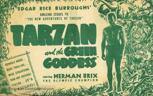 Tarzan and the Green Goddess - Movie Poster