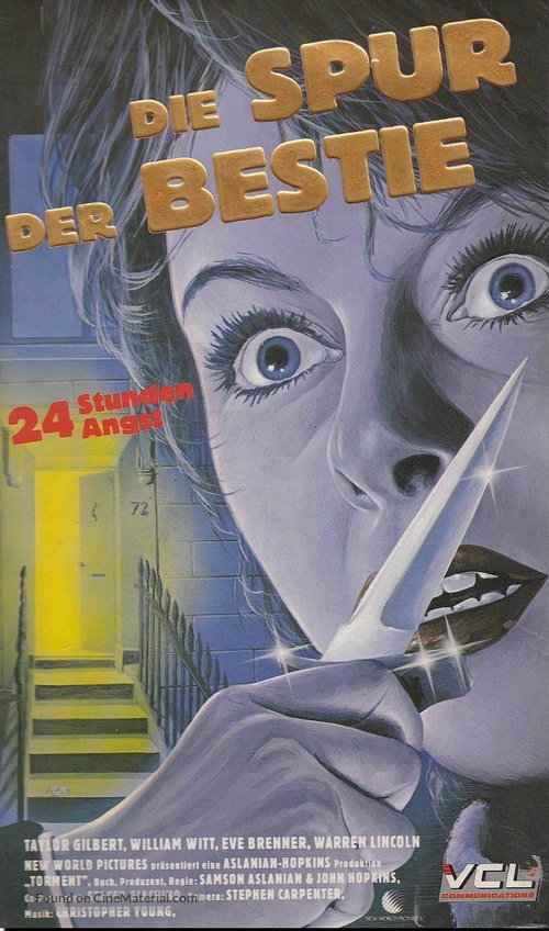 Torment - German VHS movie cover