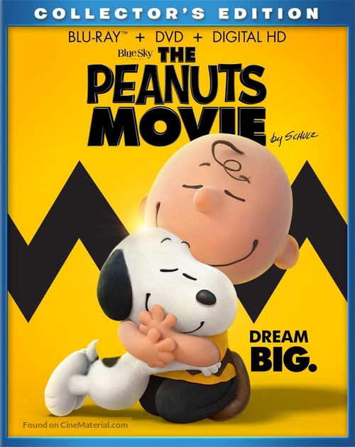 The Peanuts Movie - Blu-Ray movie cover